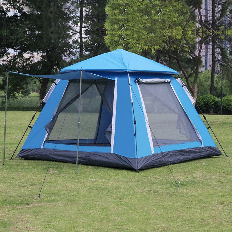 4‑5 Person Automatic Pop‑Up Family Camping Tent