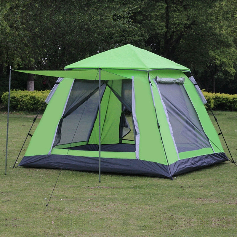 4‑5 Person Automatic Pop‑Up Family Camping Tent