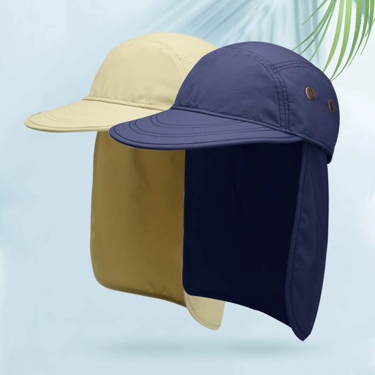 Detachable Sun Protection Neck Flap Hat
