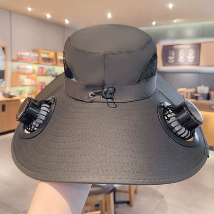 UPF50+ Cooling Outdoor Fisherman Hat