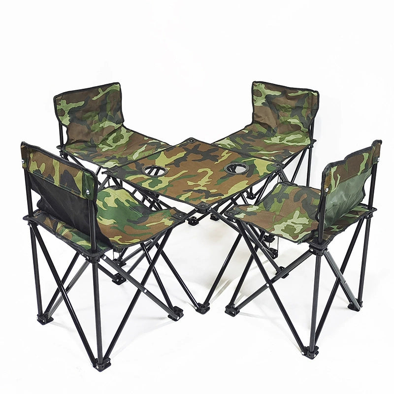 Outdoor Folding Table & Chair Set
