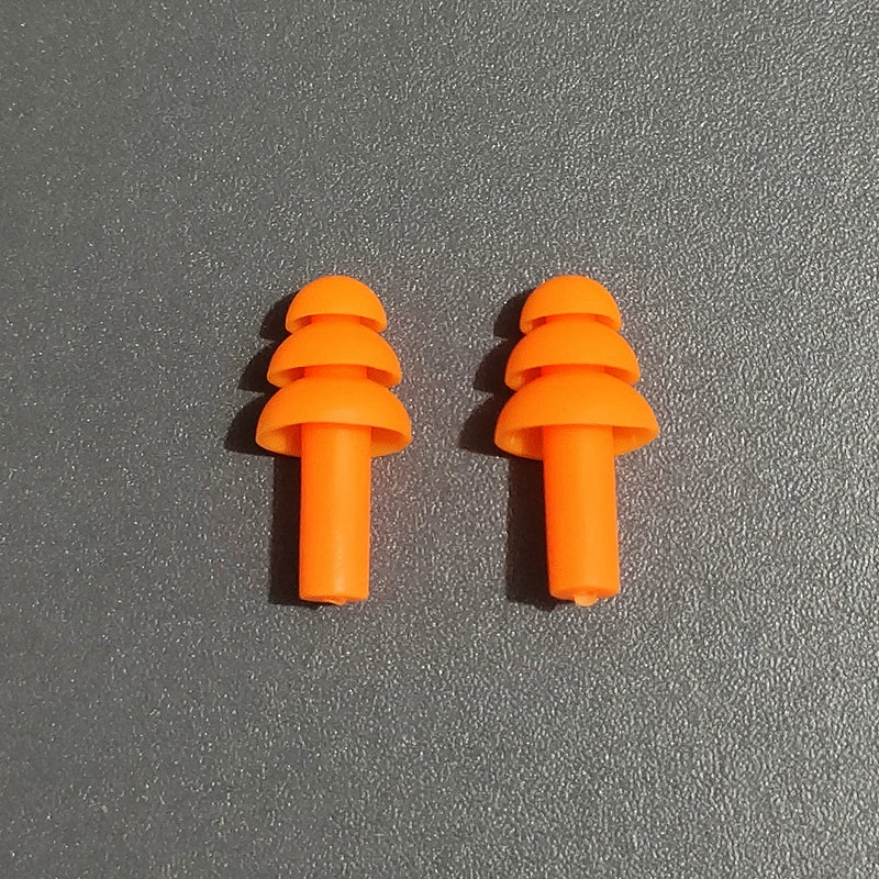 Waterproof Silicone Swimming Ear Plugs with Storage Box