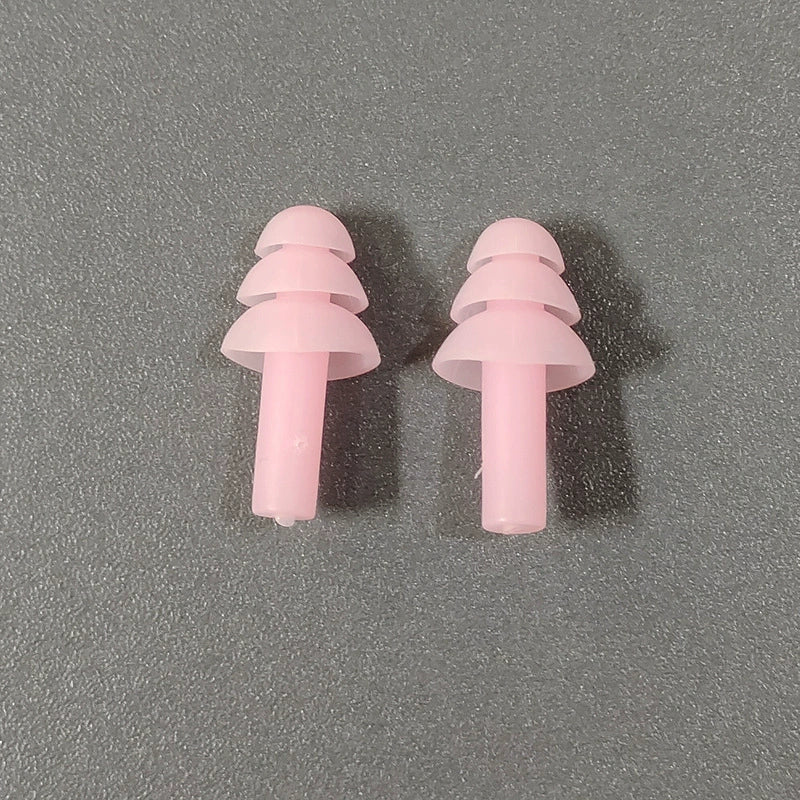 Waterproof Silicone Swimming Ear Plugs with Storage Box