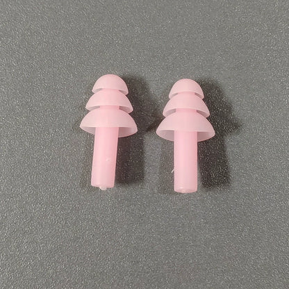 Waterproof Silicone Swimming Ear Plugs with Storage Box