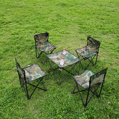 Outdoor Folding Table & Chair Set