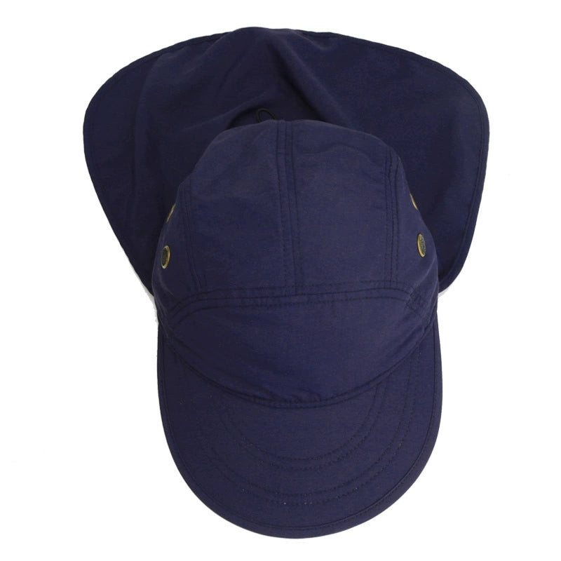 Detachable Sun Protection Neck Flap Hat