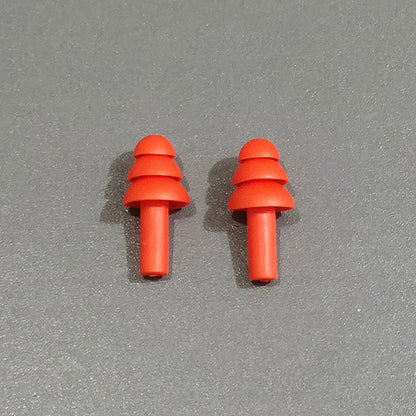Waterproof Silicone Swimming Ear Plugs with Storage Box