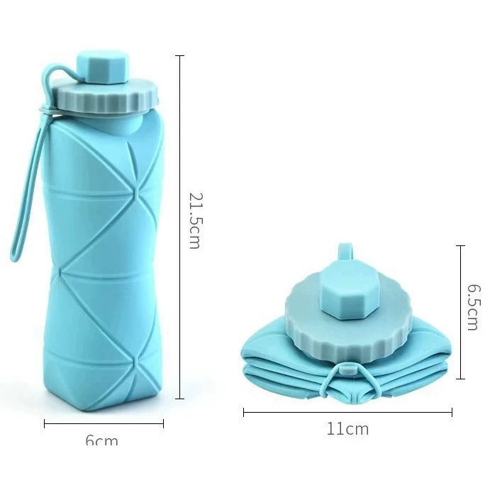Collapsible Silicone Water Bottle