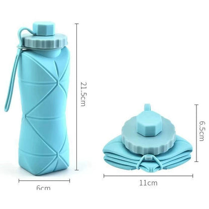 Collapsible Silicone Water Bottle