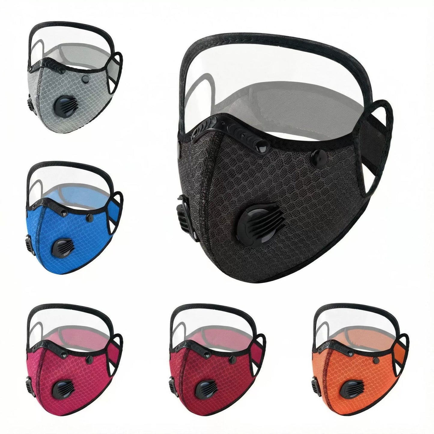 Activated Carbon Cycling Face Mask