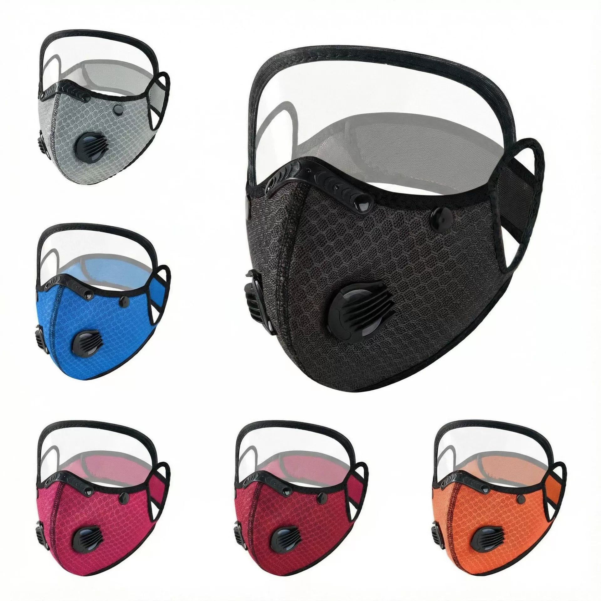 Activated Carbon Cycling Face Mask