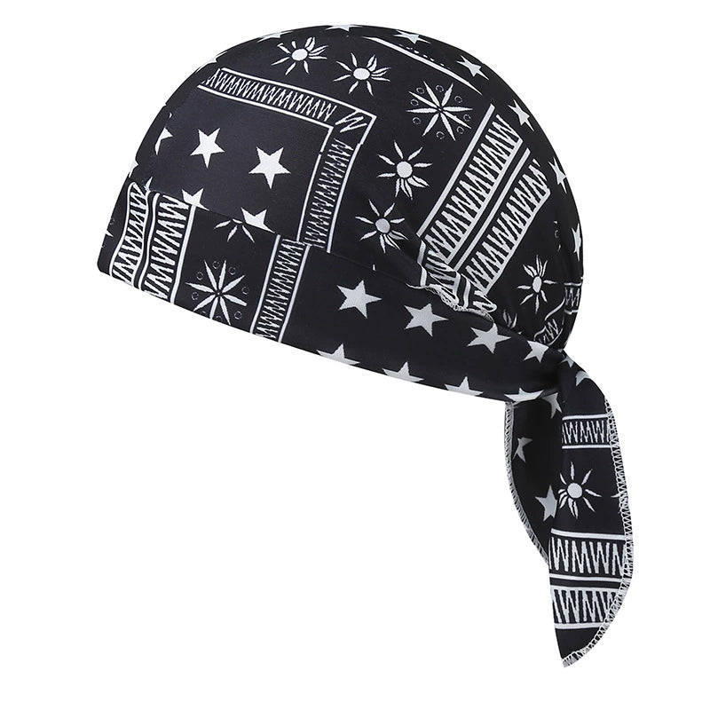Breathable Pirate Bandana Cap