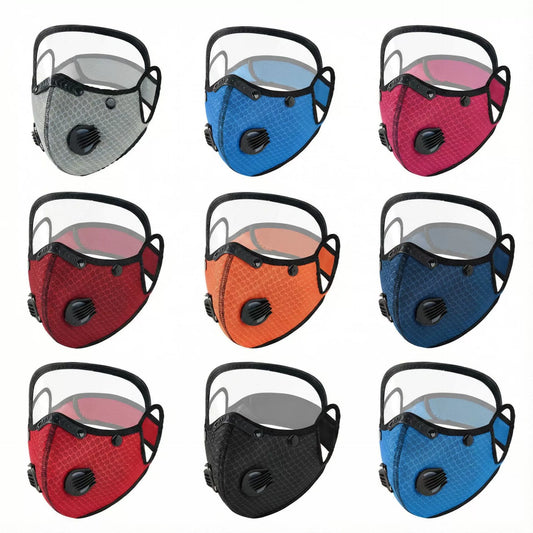 Activated Carbon Cycling Face Mask