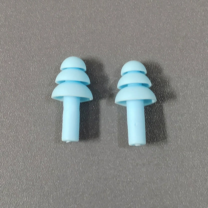 Waterproof Silicone Swimming Ear Plugs with Storage Box