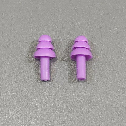 Waterproof Silicone Swimming Ear Plugs with Storage Box