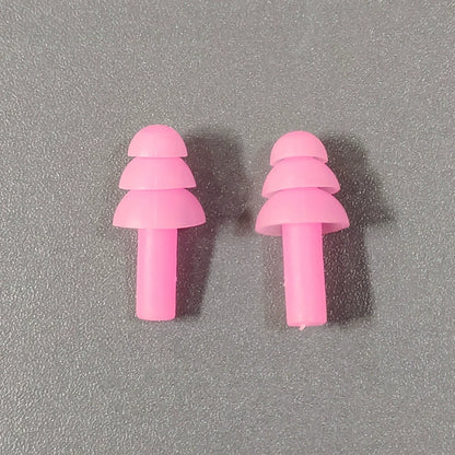 Waterproof Silicone Swimming Ear Plugs with Storage Box