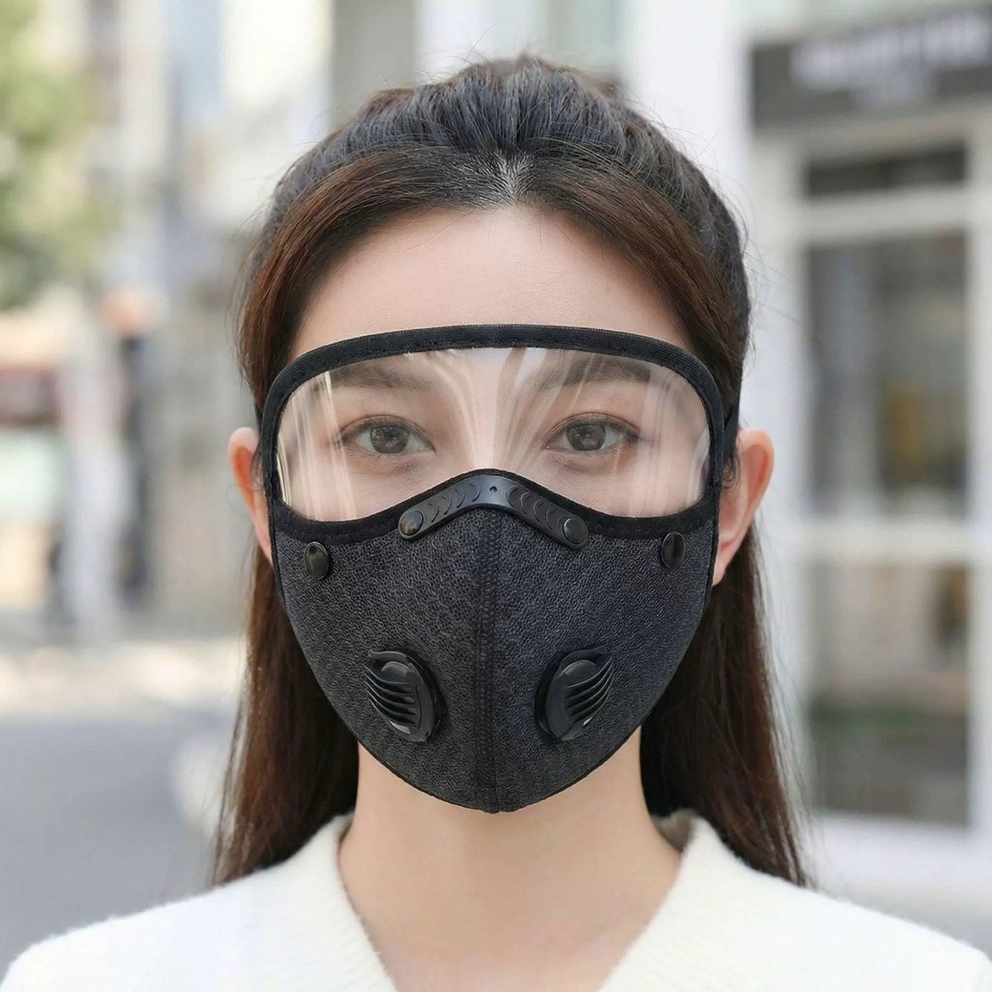 Activated Carbon Cycling Face Mask