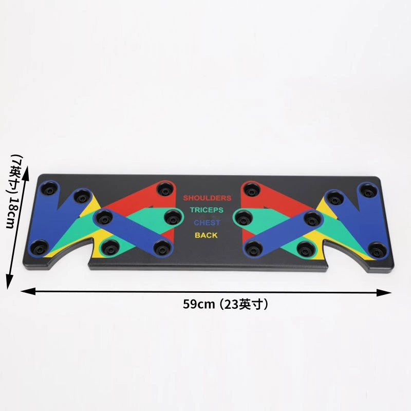 9 in 1 Push Up Board | Multifunctional Home Workout Pushup Trainer