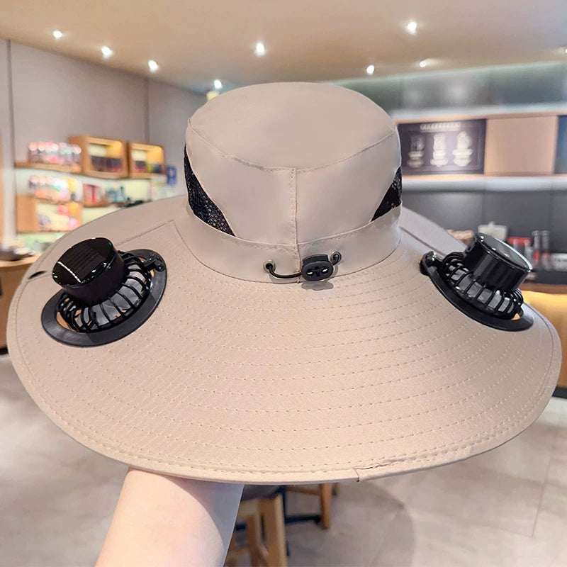 UPF50+ Cooling Outdoor Fisherman Hat