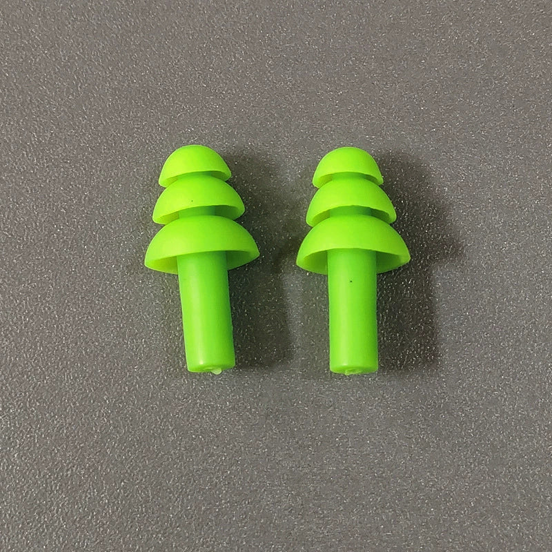 Waterproof Silicone Swimming Ear Plugs with Storage Box