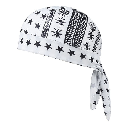 Breathable Pirate Bandana Cap