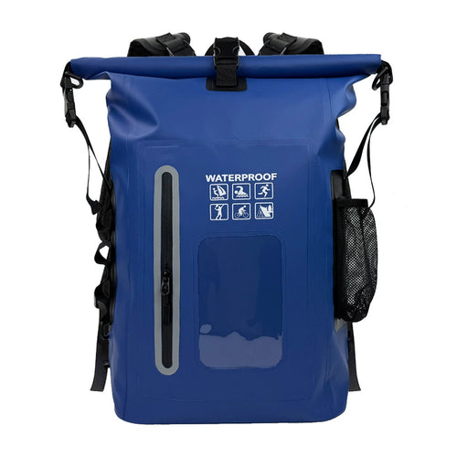 25L Roll‑Top Waterproof Dry Backpack