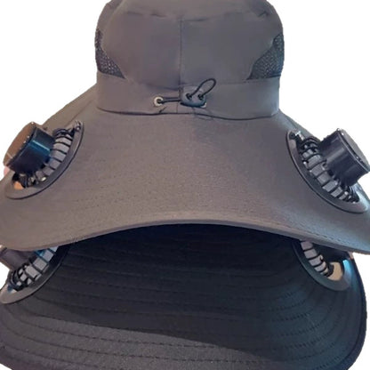 UPF50+ Cooling Outdoor Fisherman Hat