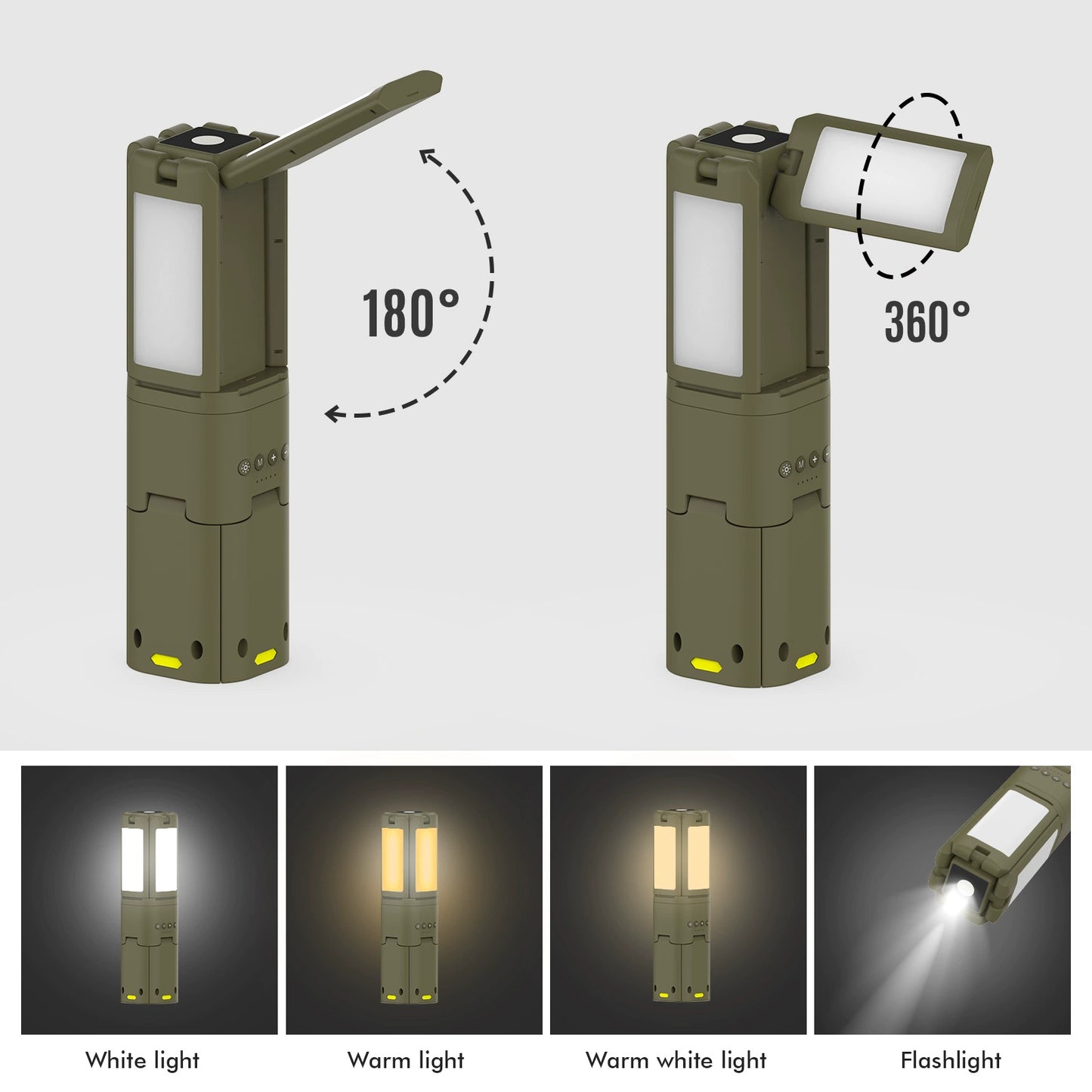 Retractable Waterproof LED Camping Lantern